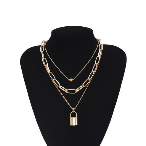 Multi Layer chain Necklace